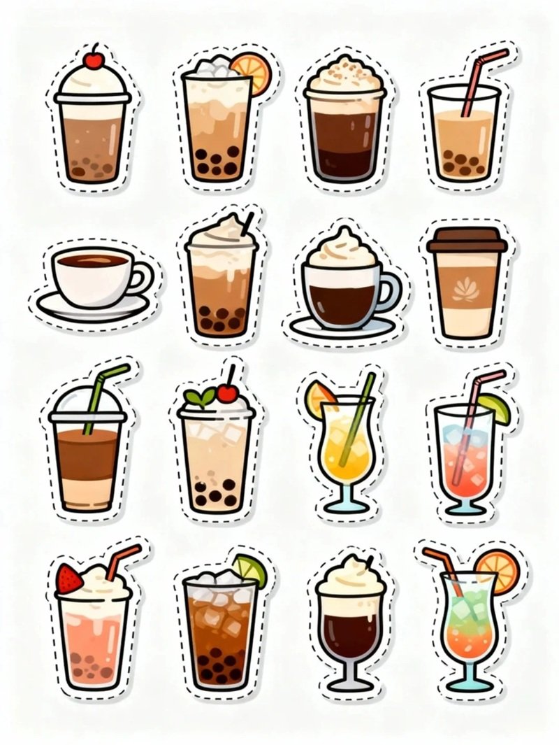 sticker trà sữa 18