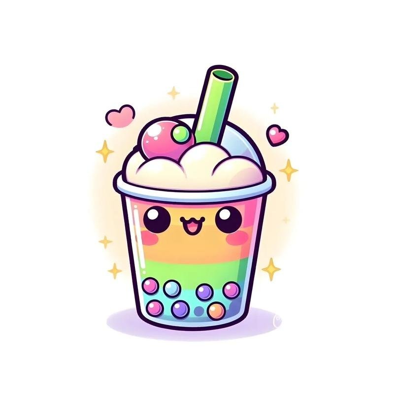 sticker trà sữa 6