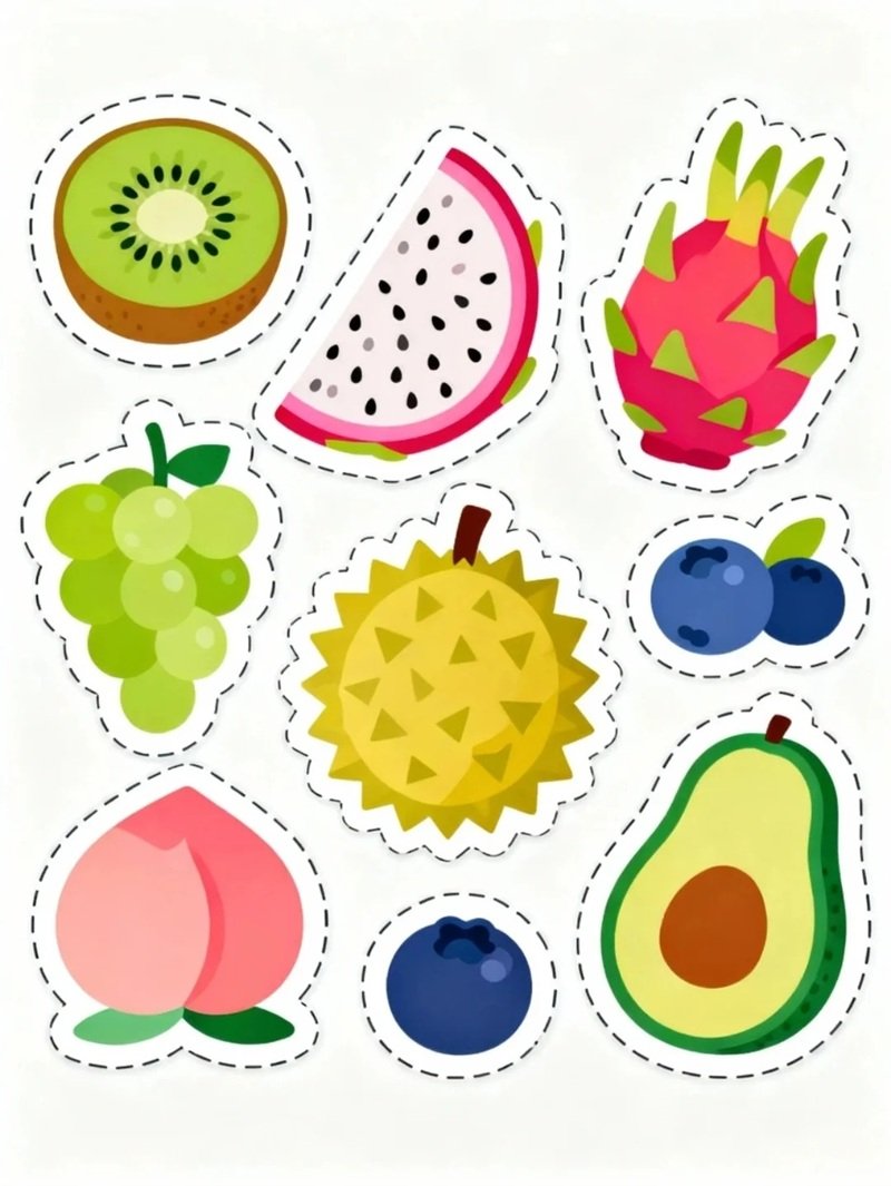 sticker trái cây 14