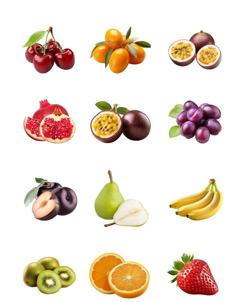 sticker trái cây 20