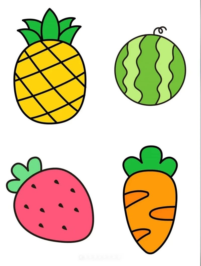 sticker trái cây 33
