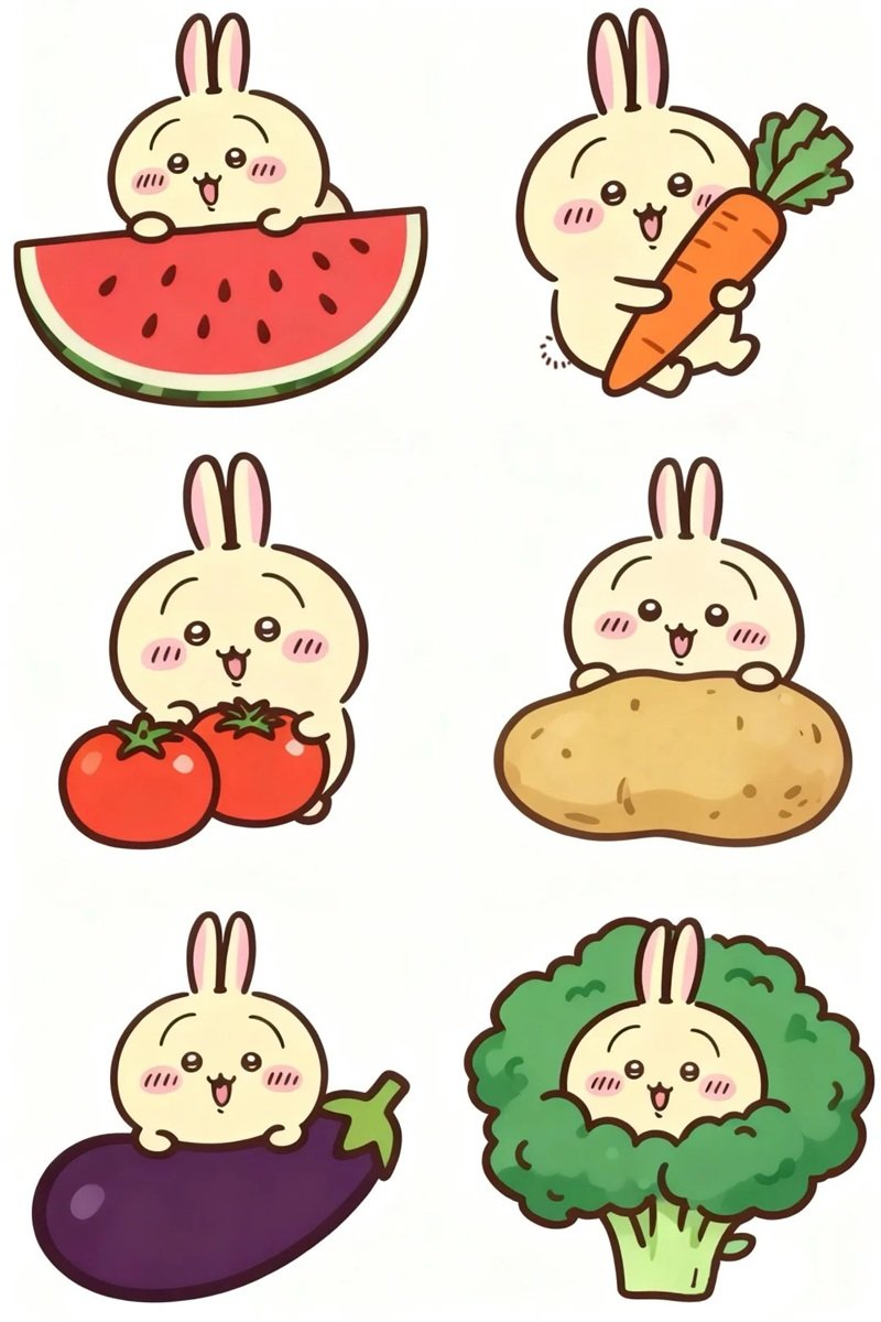 sticker trái cây 5