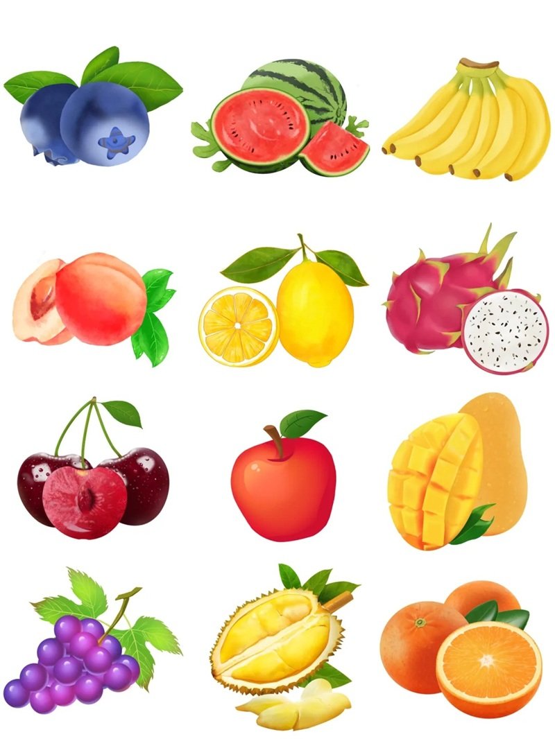 sticker trái cây 6