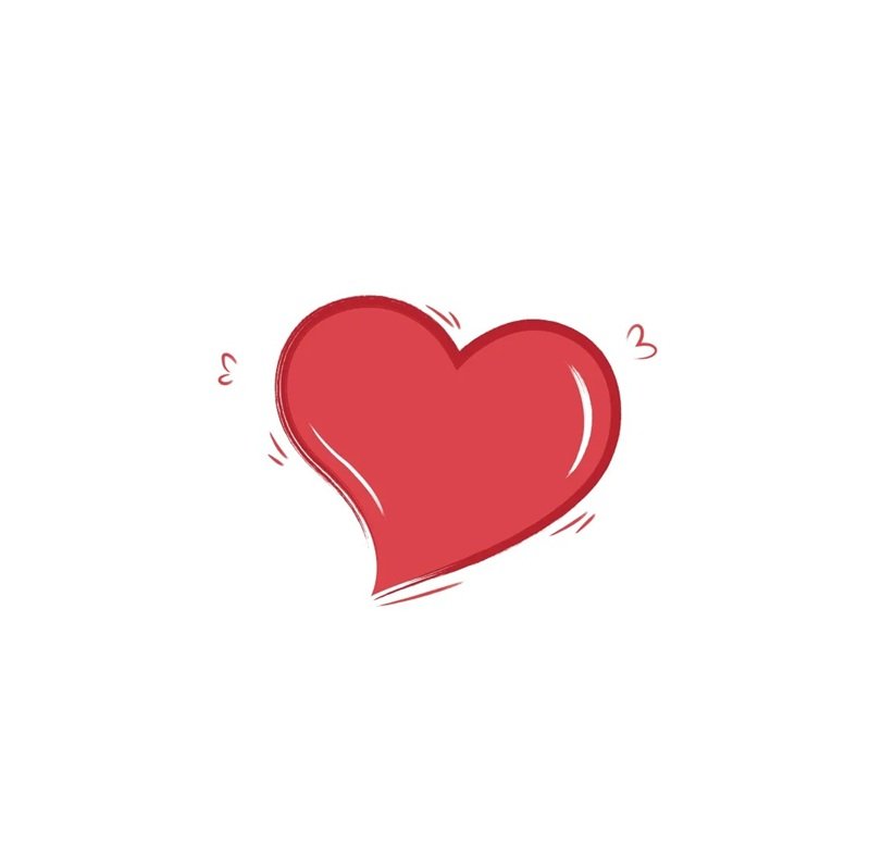 sticker trái tim 17