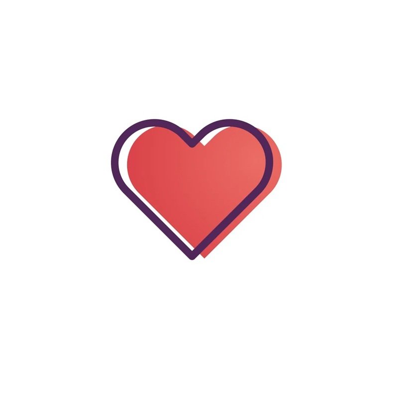 sticker trái tim 31