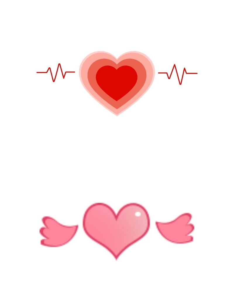 sticker trái tim 4