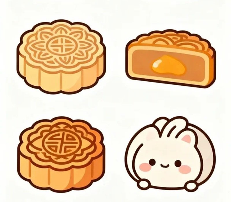 sticker trung thu 23