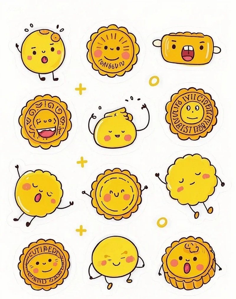 sticker trung thu 28