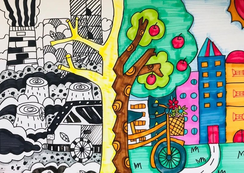 vẽ tranh ý tưởng cho một cuộc sống tốt đẹp hơn 14