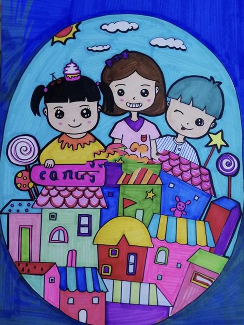 vẽ tranh ý tưởng cho một cuộc sống tốt đẹp hơn 16