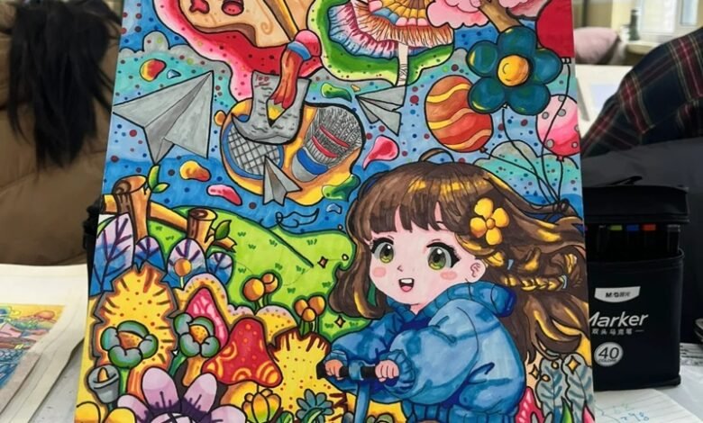 vẽ tranh ý tưởng cho một cuộc sống tốt đẹp hơn 22