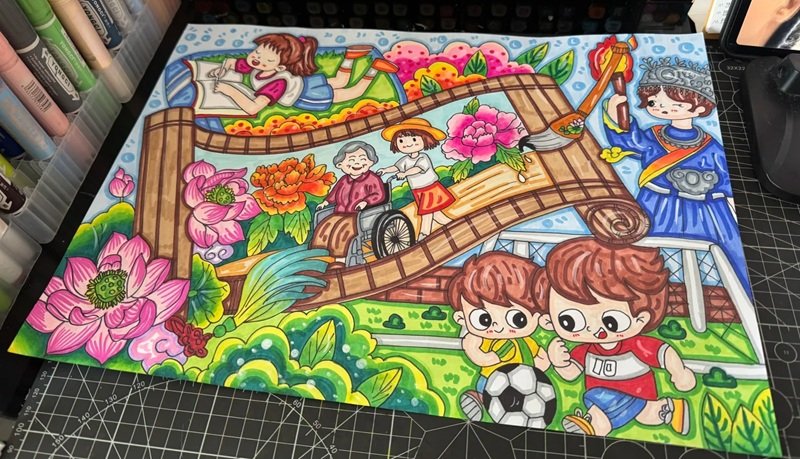 vẽ tranh ý tưởng cho một cuộc sống tốt đẹp hơn 33