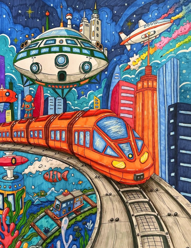 vẽ tranh ý tưởng cho một cuộc sống tốt đẹp hơn 36