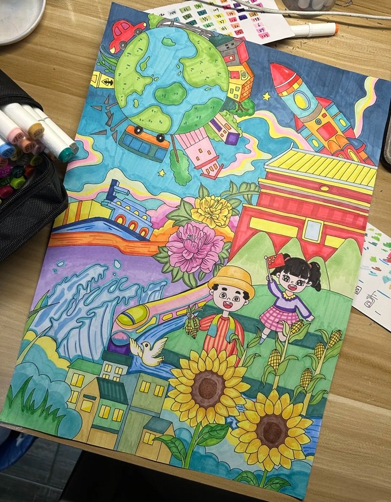 vẽ tranh ý tưởng cho một cuộc sống tốt đẹp hơn 38