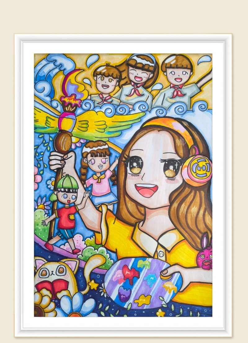 vẽ tranh ý tưởng cho một cuộc sống tốt đẹp hơn 5