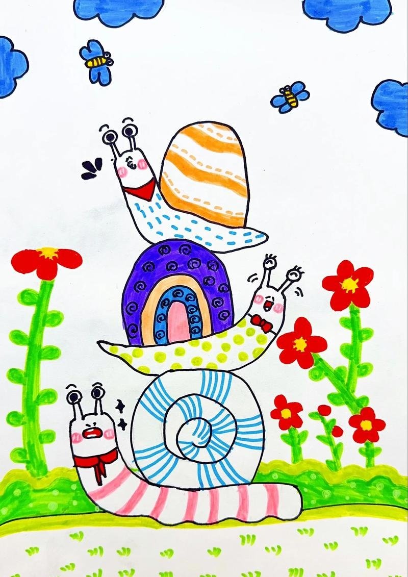 vẽ tranh ý tưởng trẻ thơ lớp 1 12