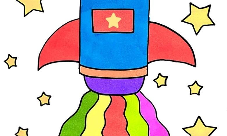 vẽ tranh ý tưởng trẻ thơ lớp 1 15