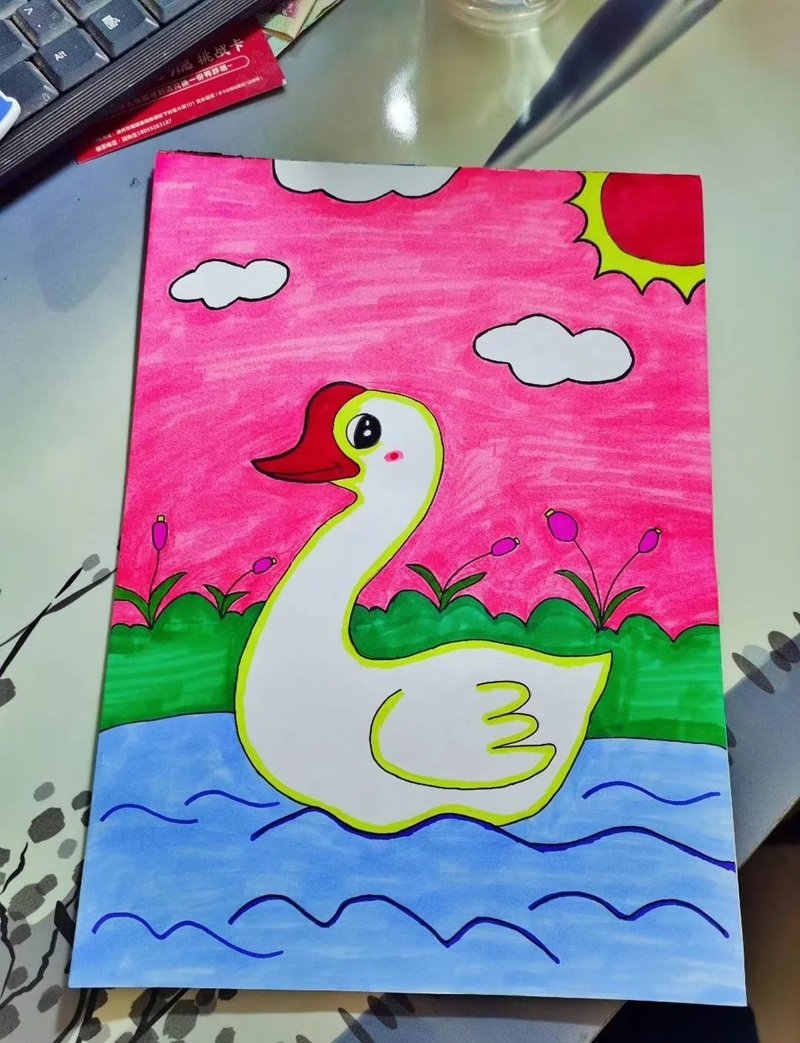 vẽ tranh ý tưởng trẻ thơ lớp 1 23