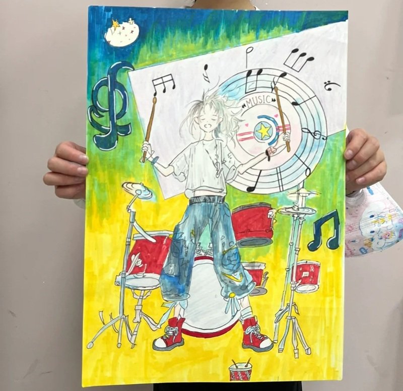 vẽ tranh ý tưởng trẻ thơ lớp 4 3