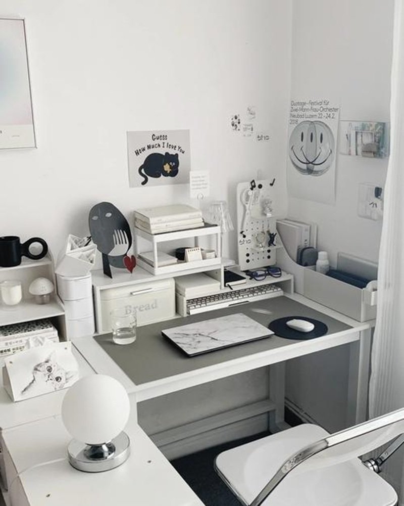 ý tưởng decor bàn học 1