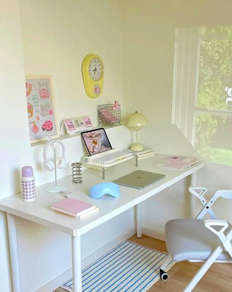 ý tưởng decor bàn học 10