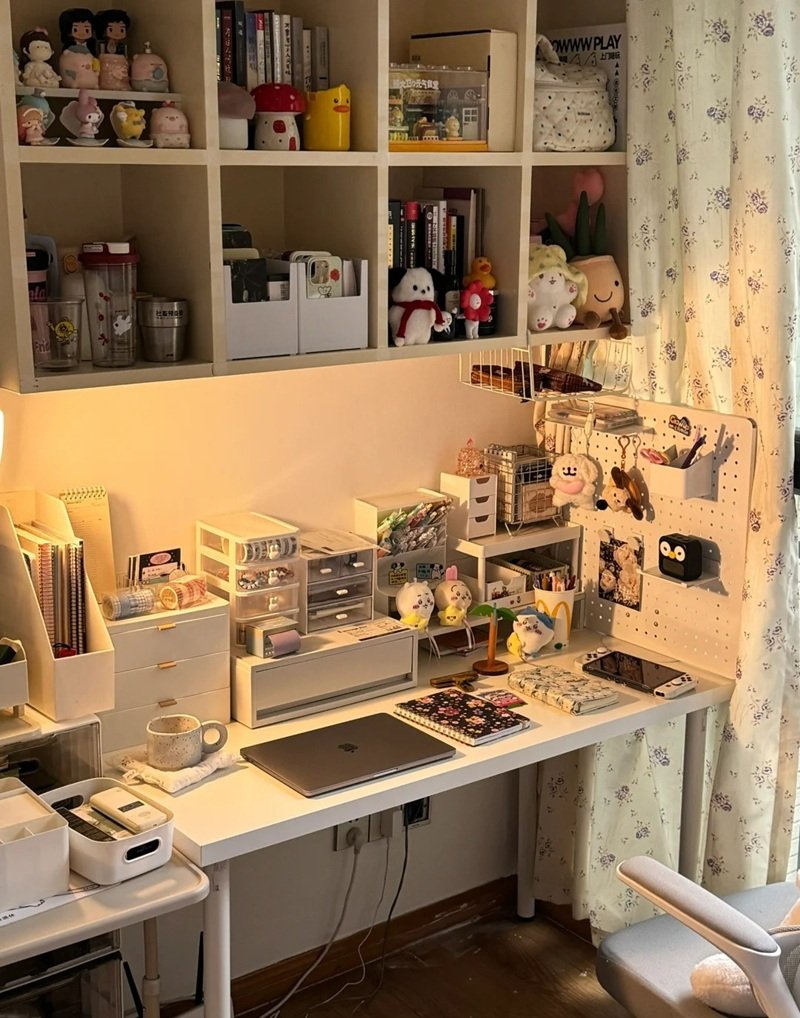 ý tưởng decor bàn học 18