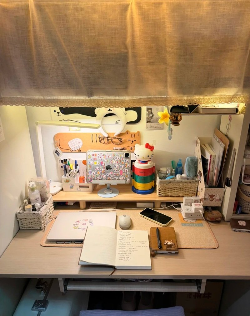 ý tưởng decor bàn học 23