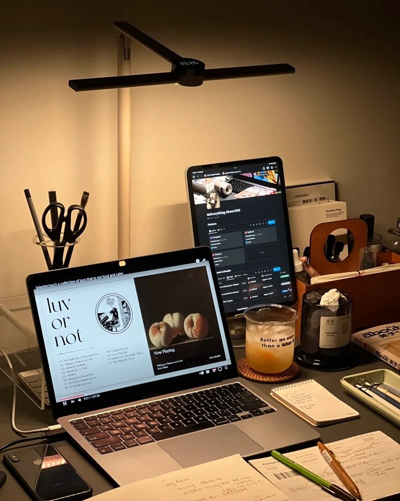 ý tưởng decor bàn học 35