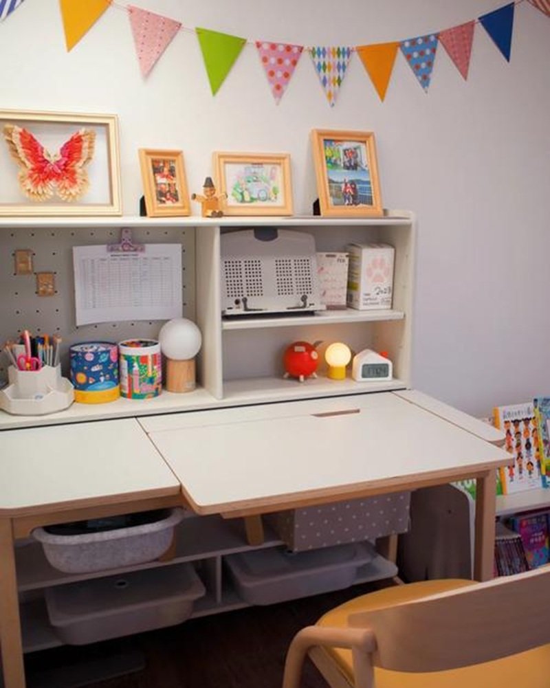 ý tưởng decor bàn học 5
