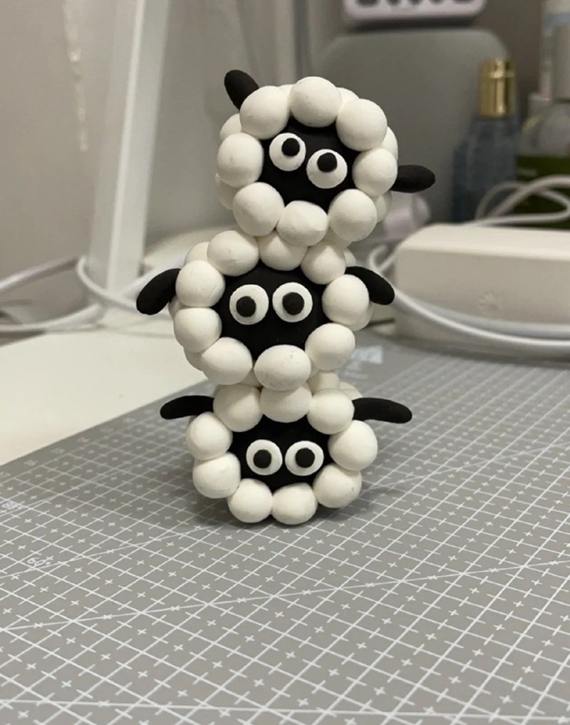 ý tưởng nặn đất sét tự khô 10