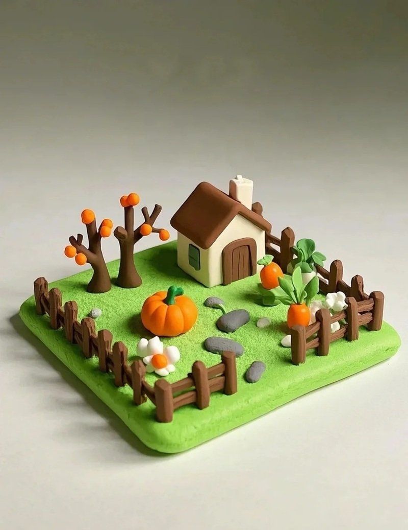 ý tưởng nặn đất sét tự khô 15