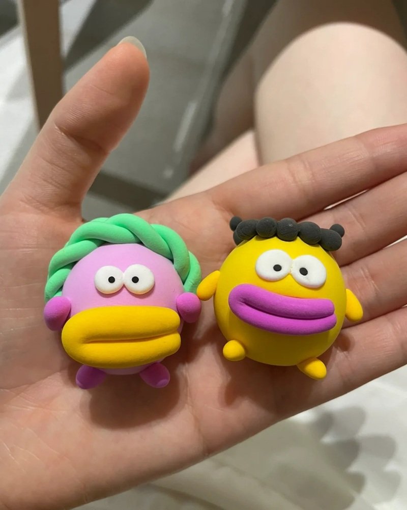 ý tưởng nặn đất sét tự khô 19