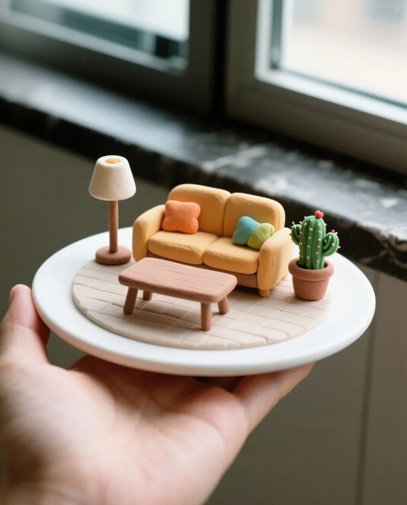 ý tưởng nặn đất sét tự khô 30