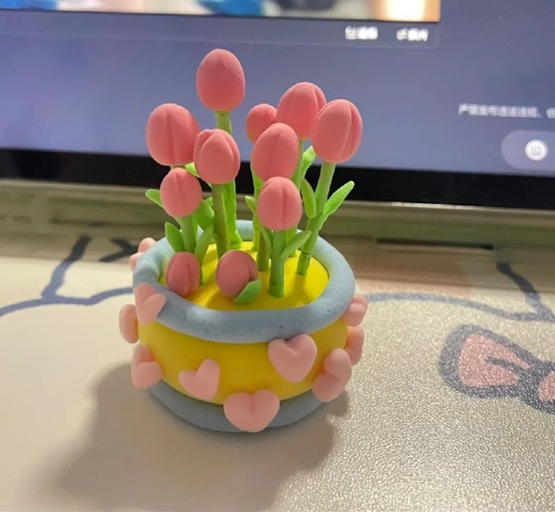 ý tưởng nặn đất sét tự khô 31