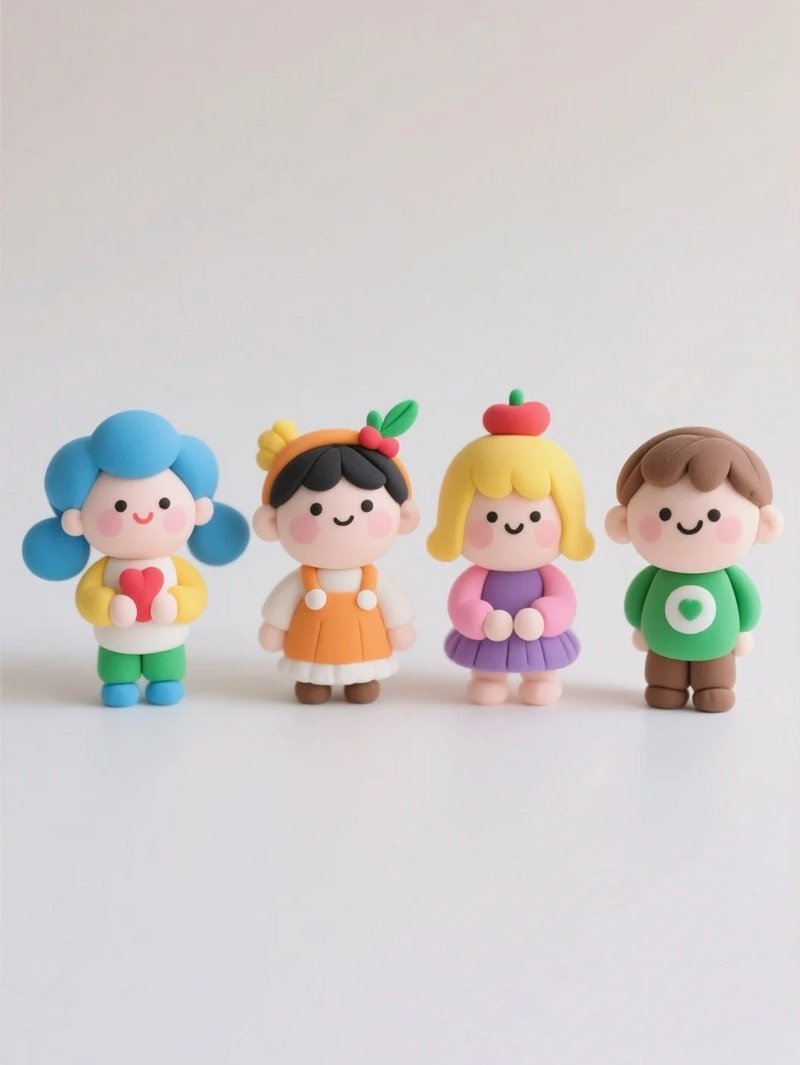 ý tưởng nặn đất sét tự khô 32