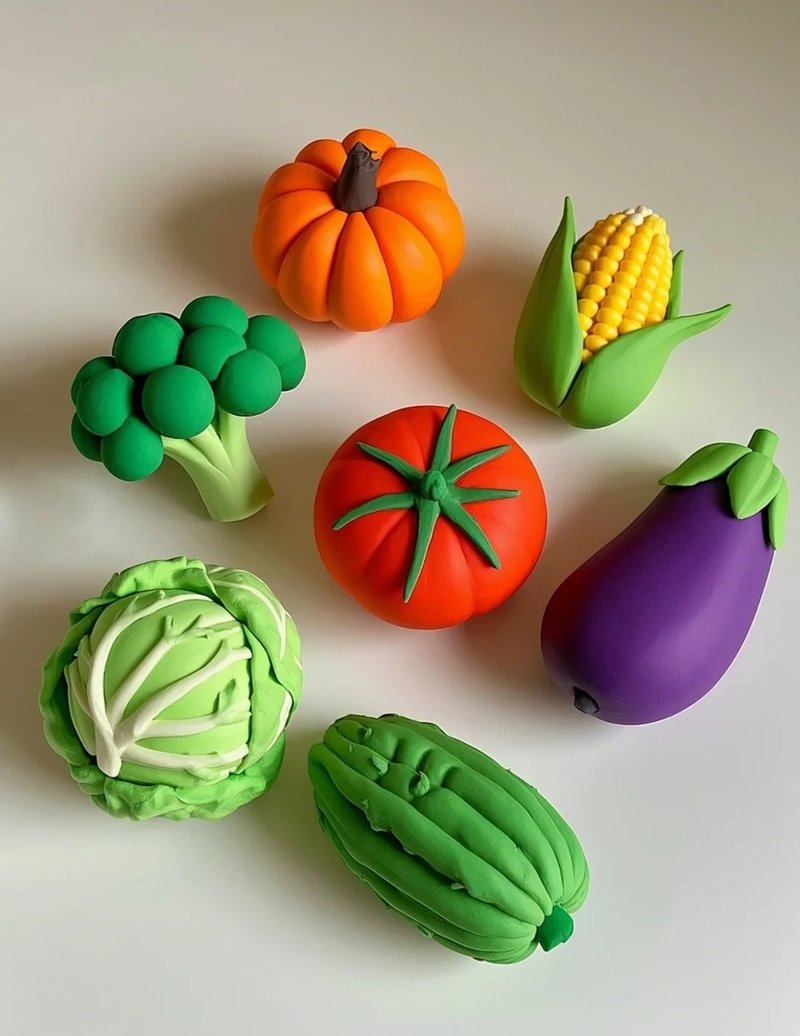 ý tưởng nặn đất sét tự khô 35