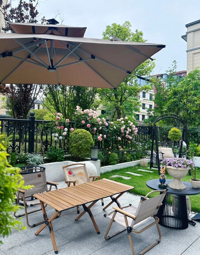 ý tưởng sân vườn đẹp tự làm 2