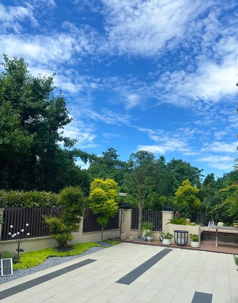 ý tưởng sân vườn đẹp tự làm 21