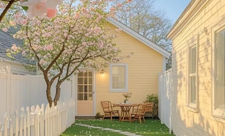 ý tưởng sân vườn đẹp tự làm 28