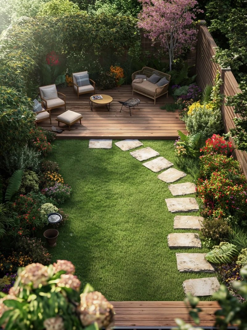 ý tưởng sân vườn đẹp tự làm 31