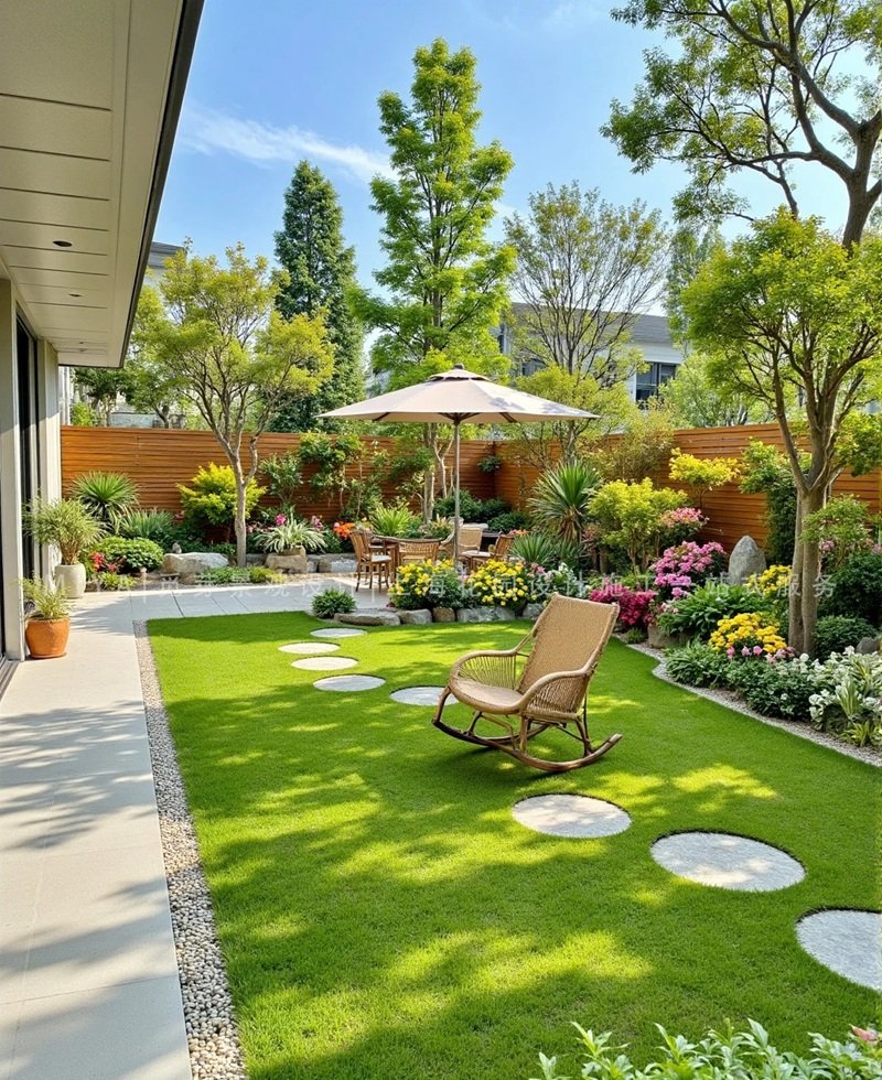 ý tưởng sân vườn đẹp tự làm 34