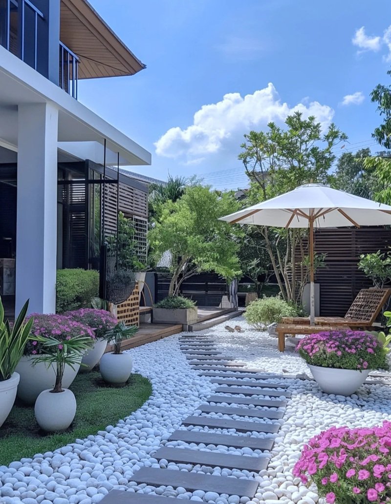 ý tưởng sân vườn đẹp tự làm 37