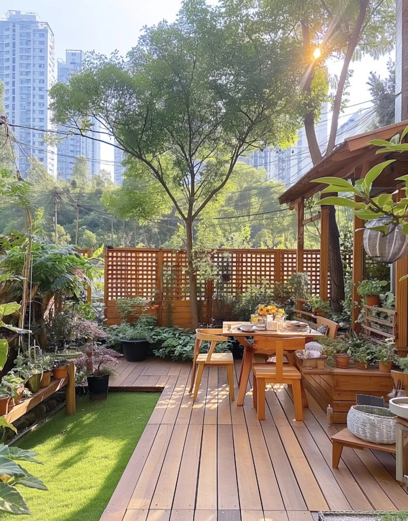 ý tưởng sân vườn đẹp tự làm 39