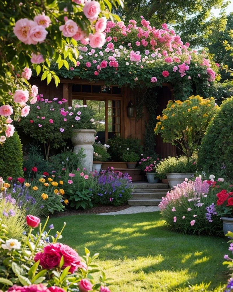 ý tưởng sân vườn đẹp tự làm 6