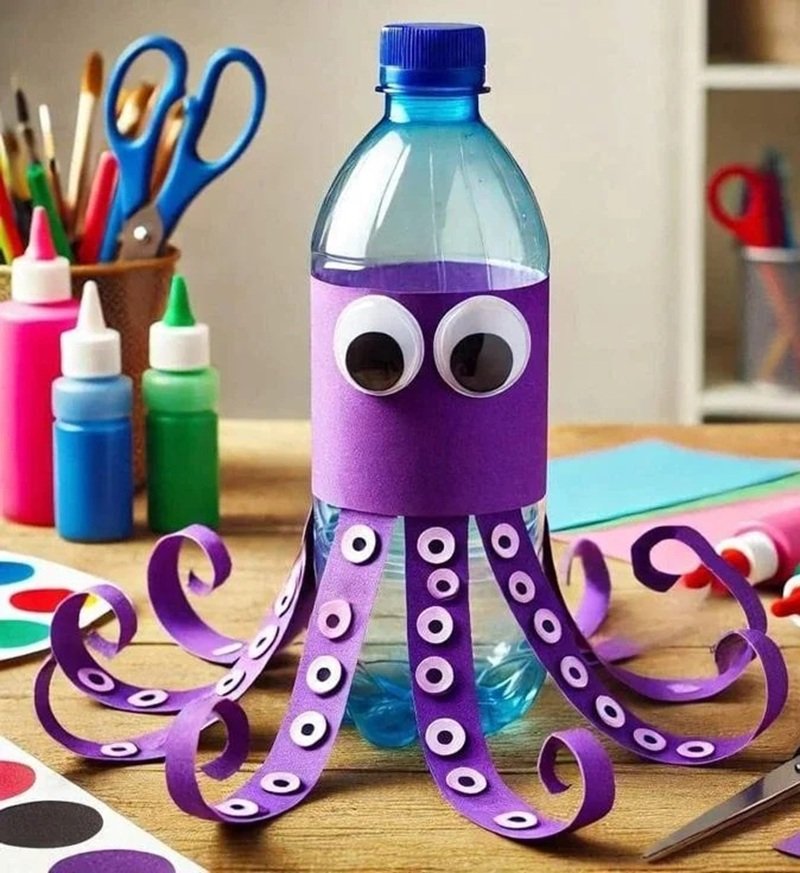 ý tưởng tái chế chai nhựa 34