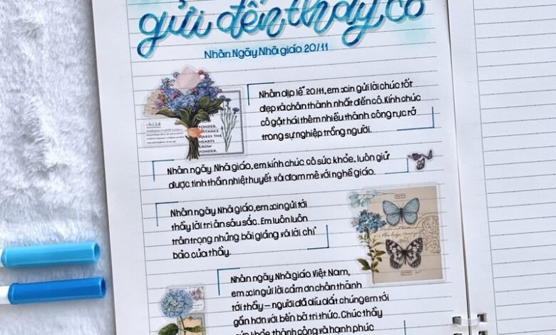 ý tưởng trang trí sổ 29