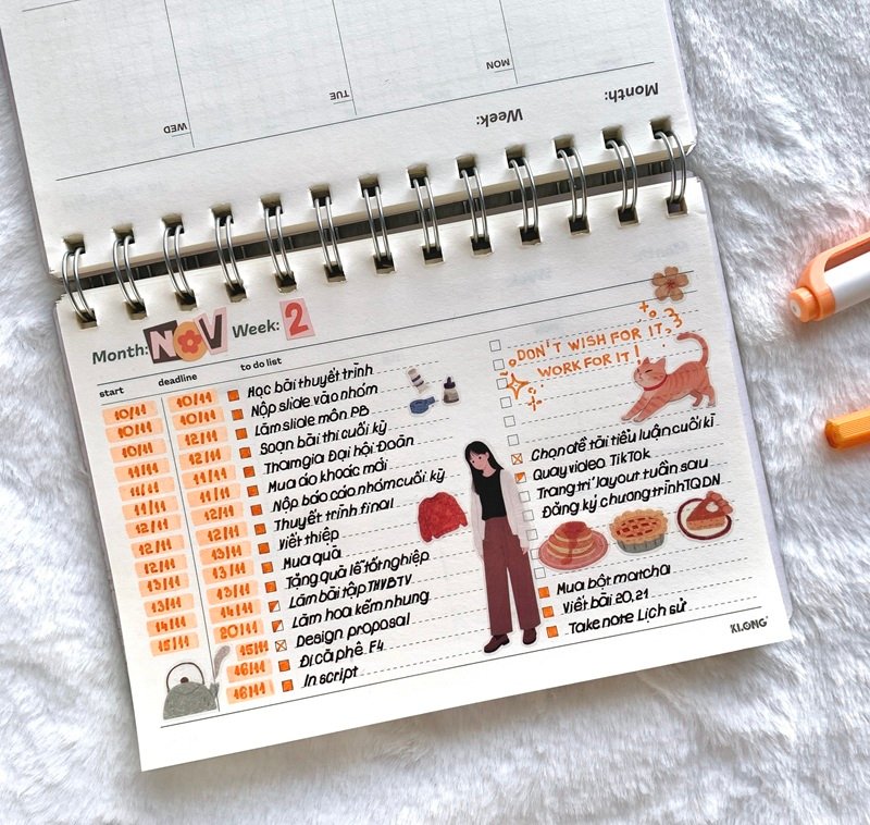 ý tưởng trang trí sổ 35