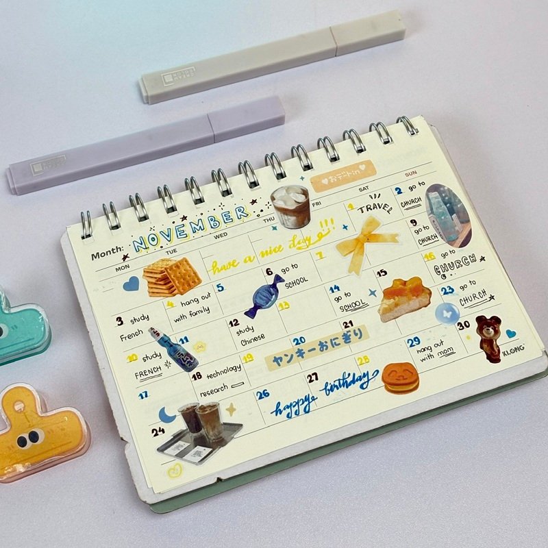 ý tưởng trang trí sổ tay