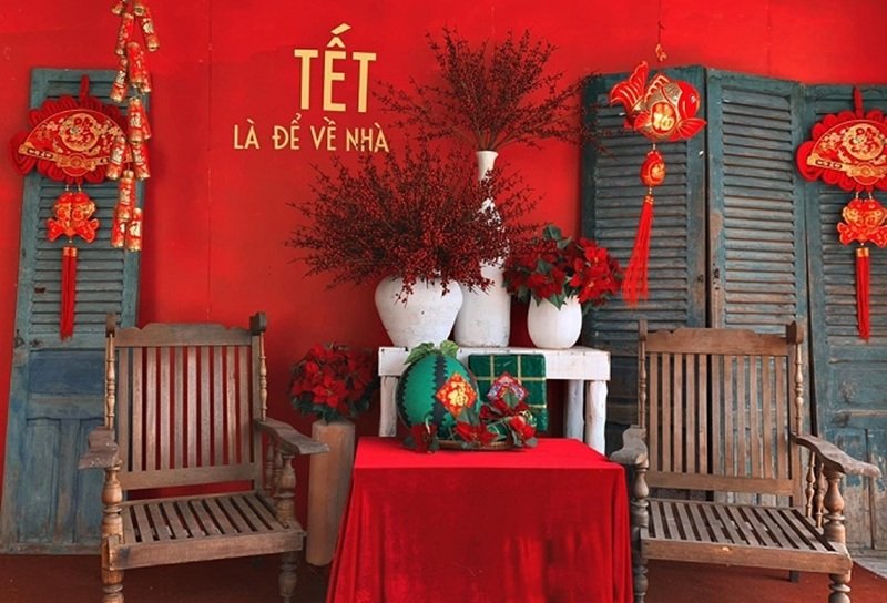 ý tưởng trang trí tết 1