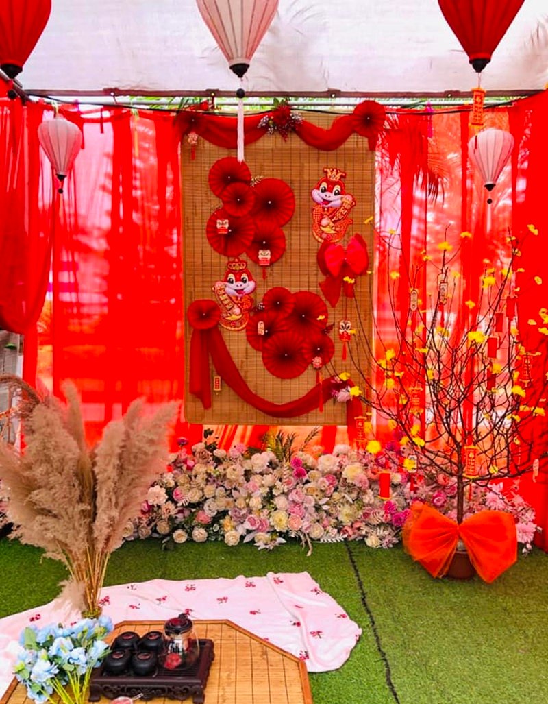 ý tưởng trang trí tết 25